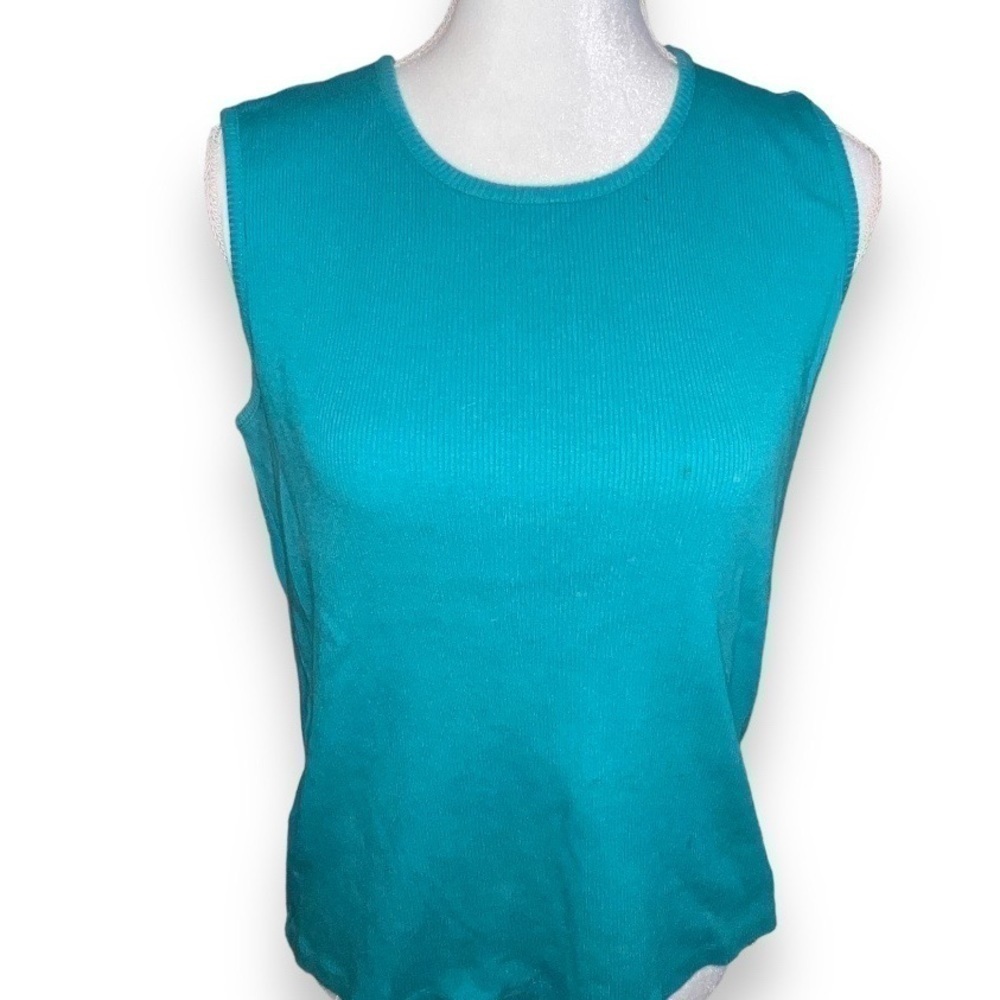 CLIFFORD & Wills* cotton tank, teal, L
